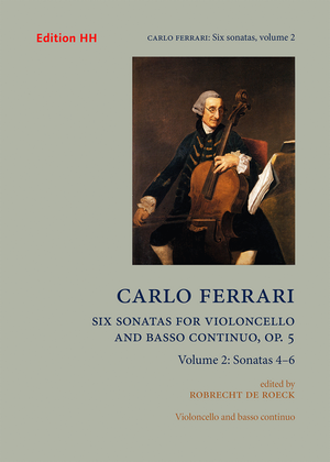 Six cello sonatas, op. 5 vol. 2