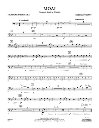 Moai (Songs of Ancient Giants) - Trombone/Baritone B.C.