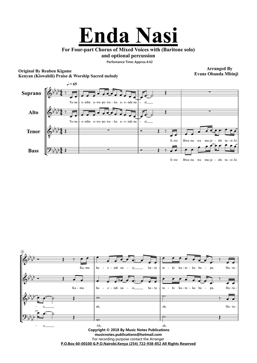 ENDA NASI Small Ensemble scores gallery preview page 2