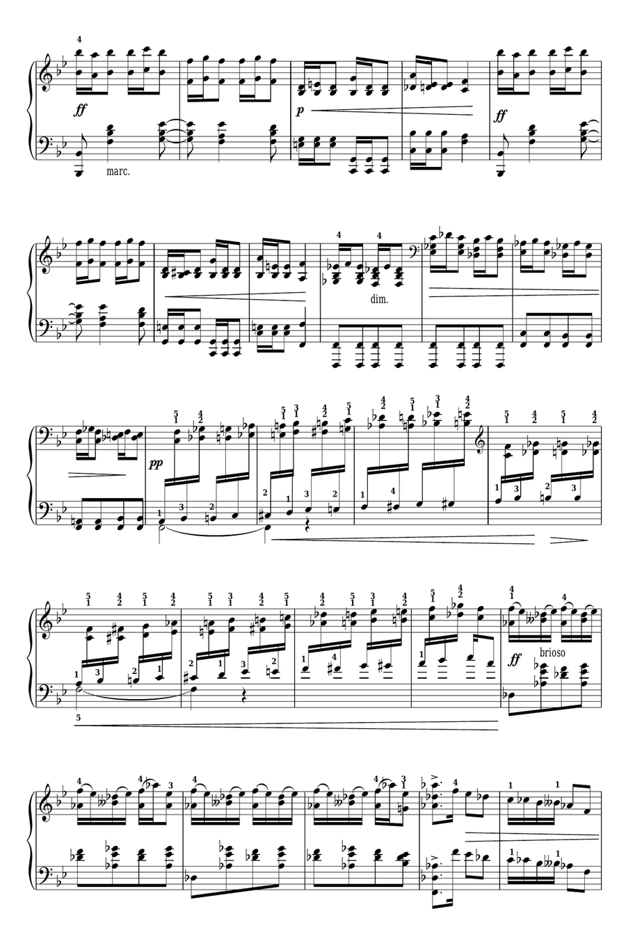 Arabeske Piano Solo scores gallery preview page 2