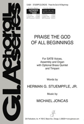 Praise the God of All Beginnings - Full Score and Parts