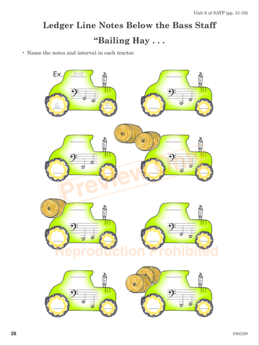 Succeeding with a Notespeller, Grade 2B Piano Method scores gallery preview page 6