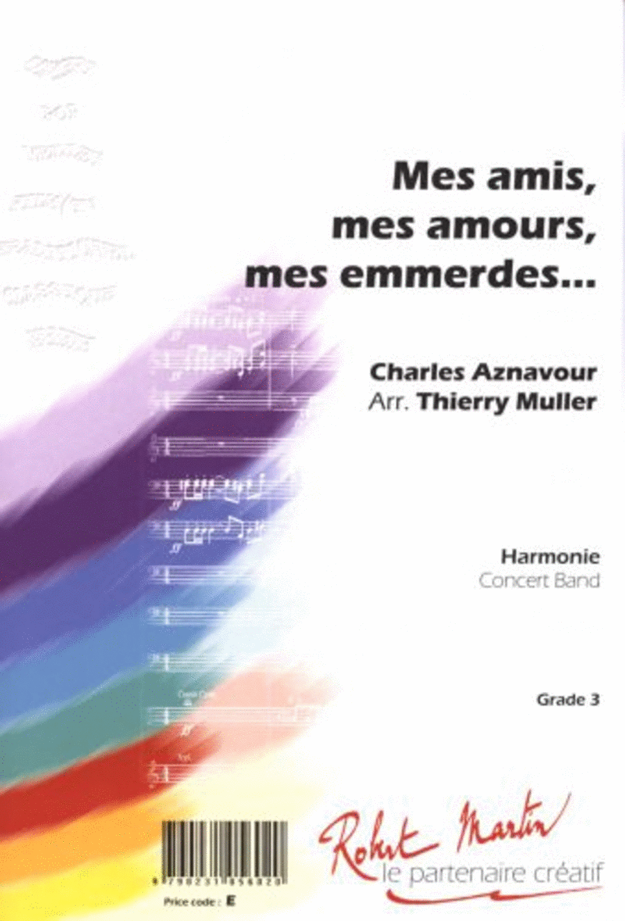 Mes amis mes amours mes emmerdes Concert Band scores gallery preview page 1