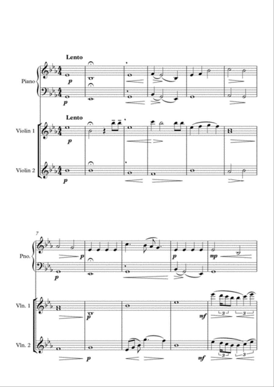 Time Ends String Quartet scores gallery preview page 2