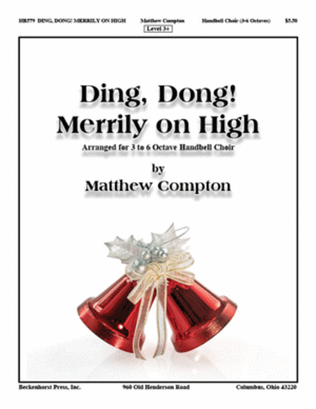 Book cover for Ding Dong! Merrily On High