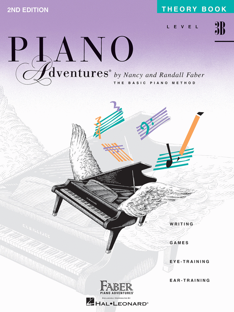 Level 3B – Theory Book – 2nd Edition by Nancy Faber Piano Method - Sheet Music