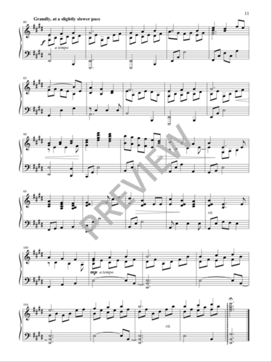 Seasons of Grace - Volume 4 Piano Solo scores gallery preview page 13