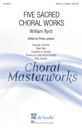 Five Sacred Choral Works