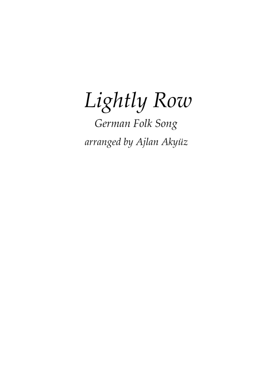 Lightly Row Piano Quartet scores gallery preview page 1