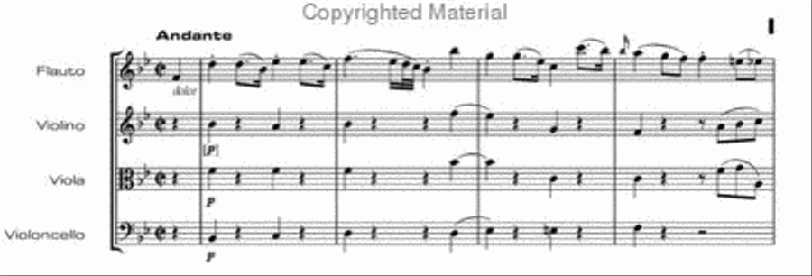 Flute quartets Flute Quartet scores gallery preview page 2