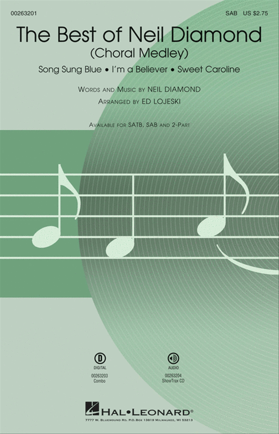 The Best of Neil Diamond 3-Part scores gallery preview page 1