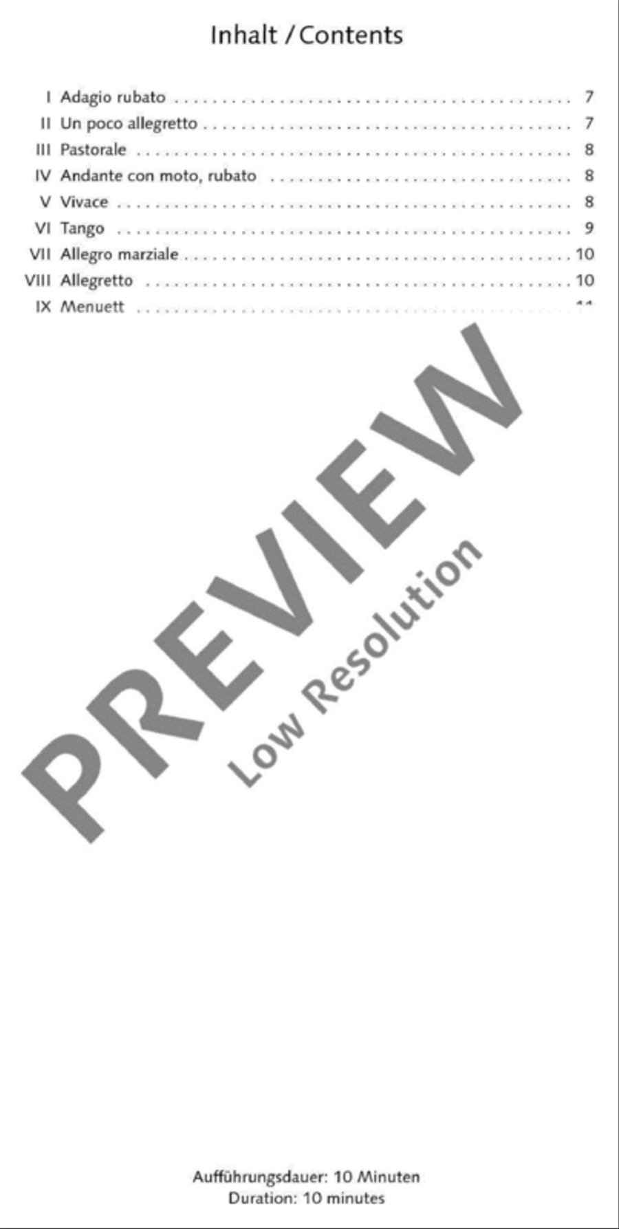 Serenade Viola Solo scores gallery preview page 6