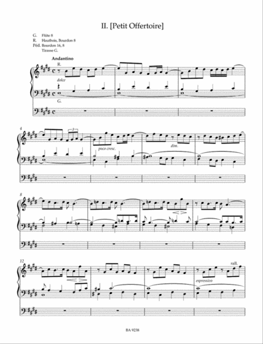 Improvisations (1928) / Transcriptions (1894 / 1901 / 1932) Organ scores gallery preview page 3