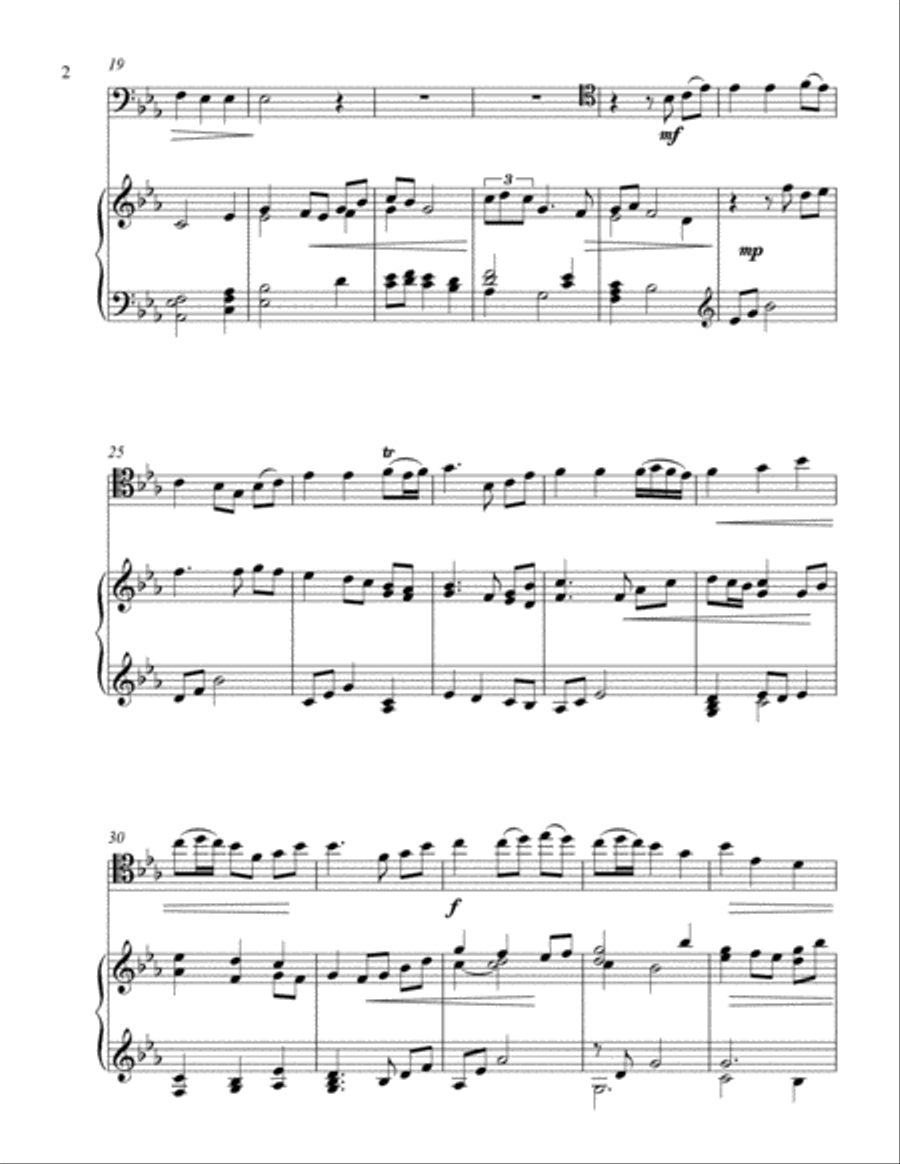 Still Be My Vision: Hymn Arrangements for Solo Cello and Piano Piano scores gallery preview page 4