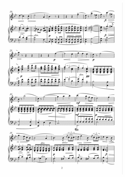 Four Fantasias arr. flute and piano image number null