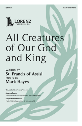 Book cover for All Creatures of Our God and King