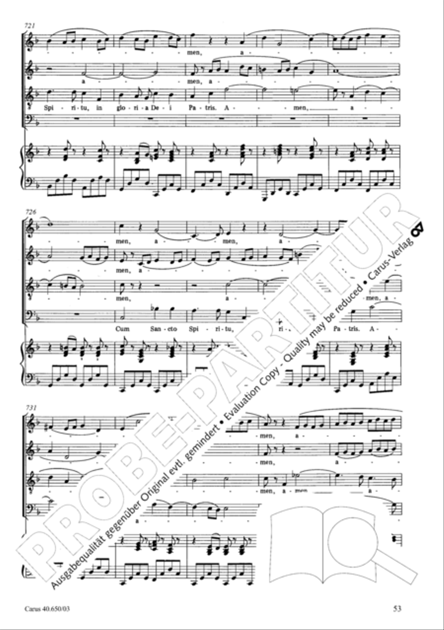 Petite Messe solennelle Petite Messe solennelle 4-Part scores gallery preview page 56