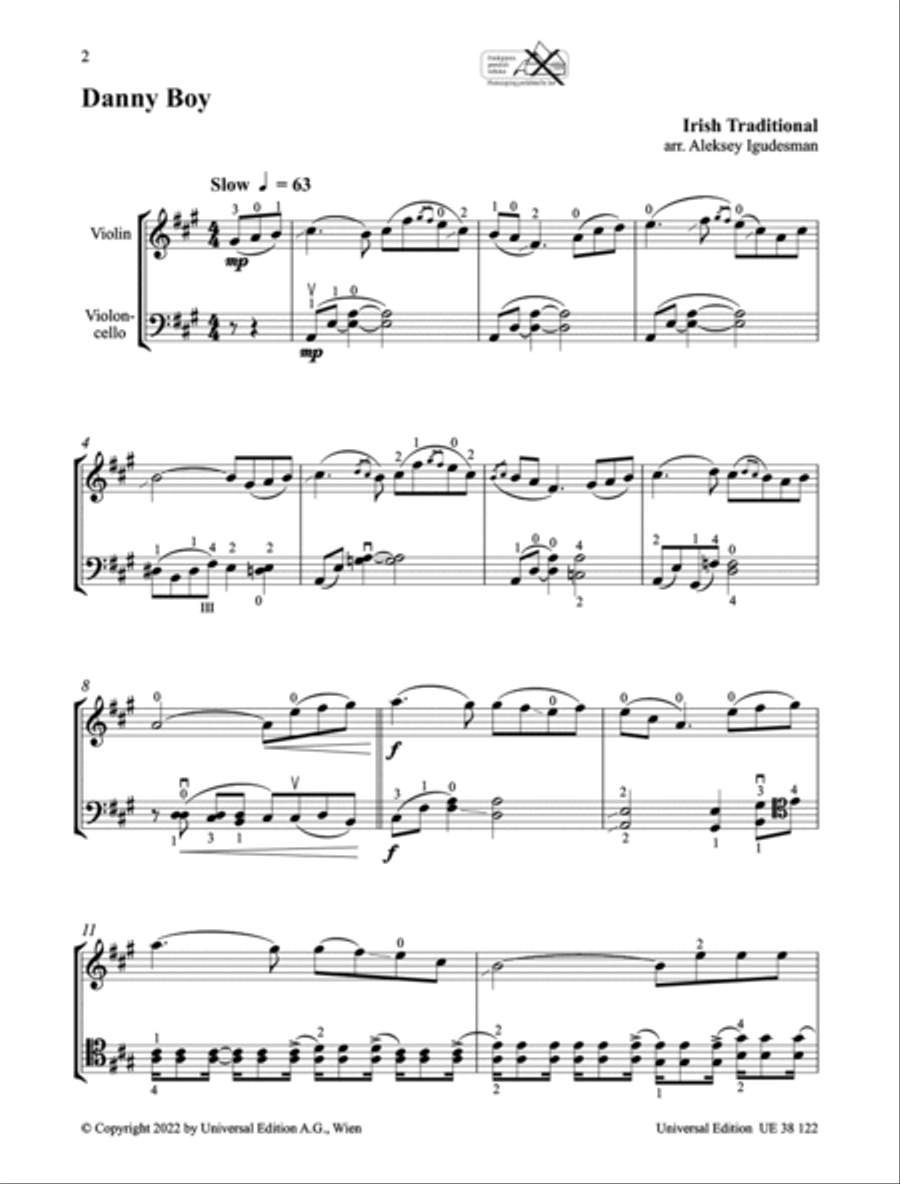 More Violin & Cello & More Chamber Music scores gallery preview page 2
