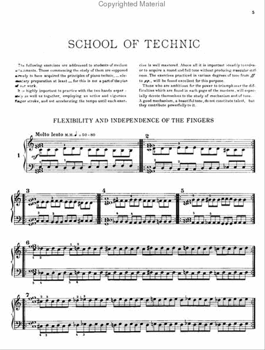 Complete School of Technic For the Piano Chamber Music scores gallery preview page 2