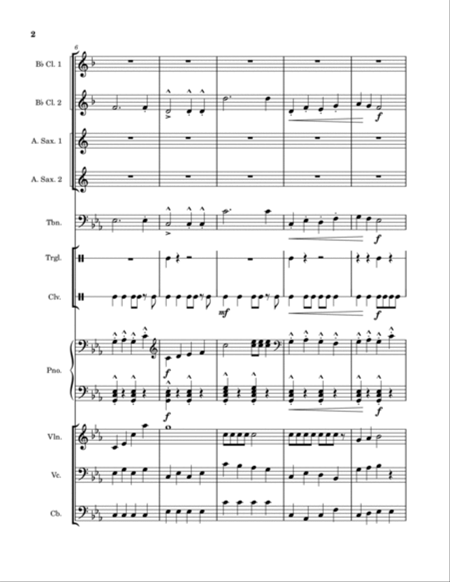 Adventurer's Chorus Adventurer's Chorus Choir scores gallery preview page 2