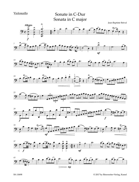 Sonata in C Major, Op. 41, No. 1