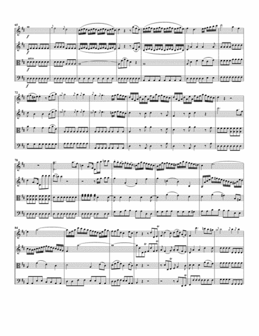 3 Divertimenti, K.136-K.138 (original version for string quartet)