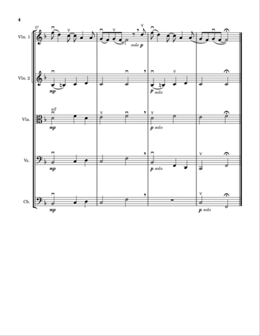 Over The Garden Wall String Orchestra scores gallery preview page 4