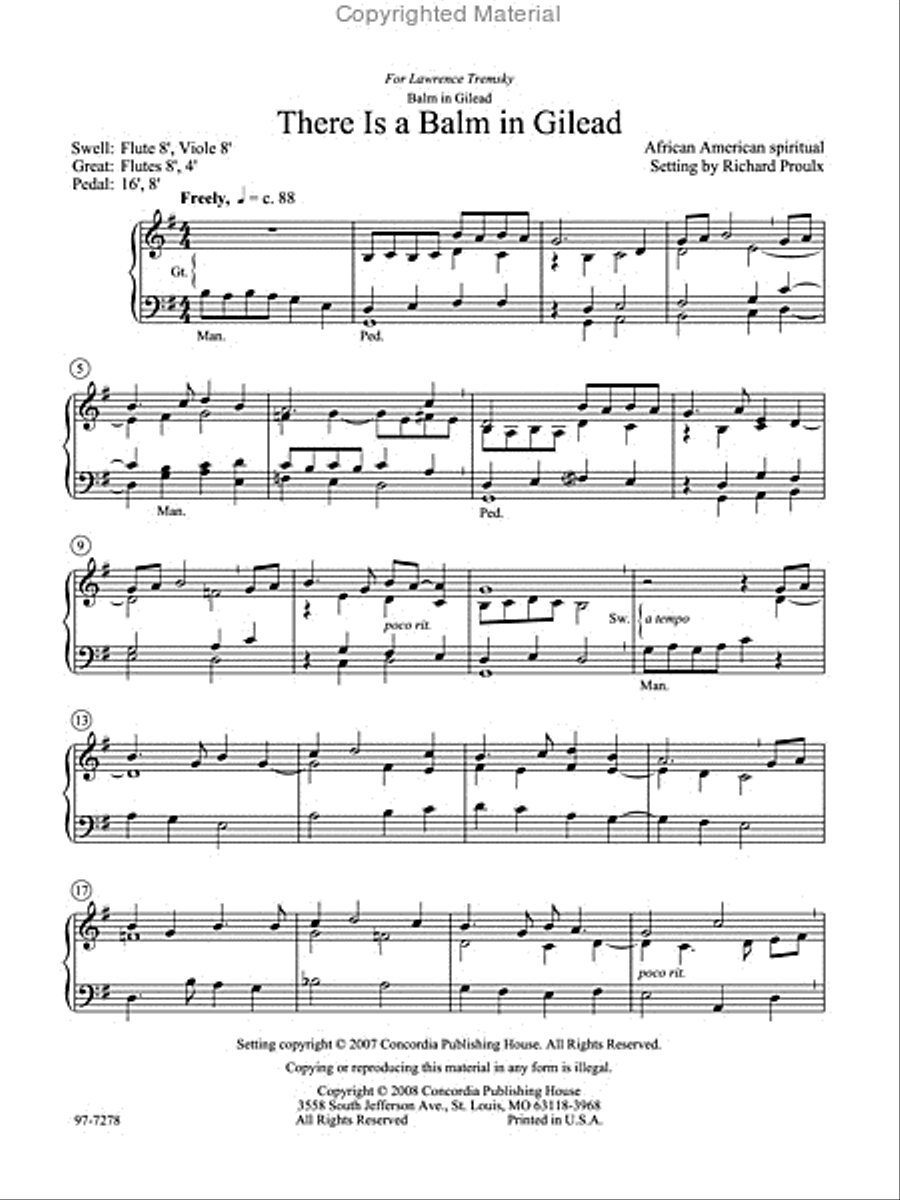 Twelve Hymn Preludes Organ scores gallery preview page 2