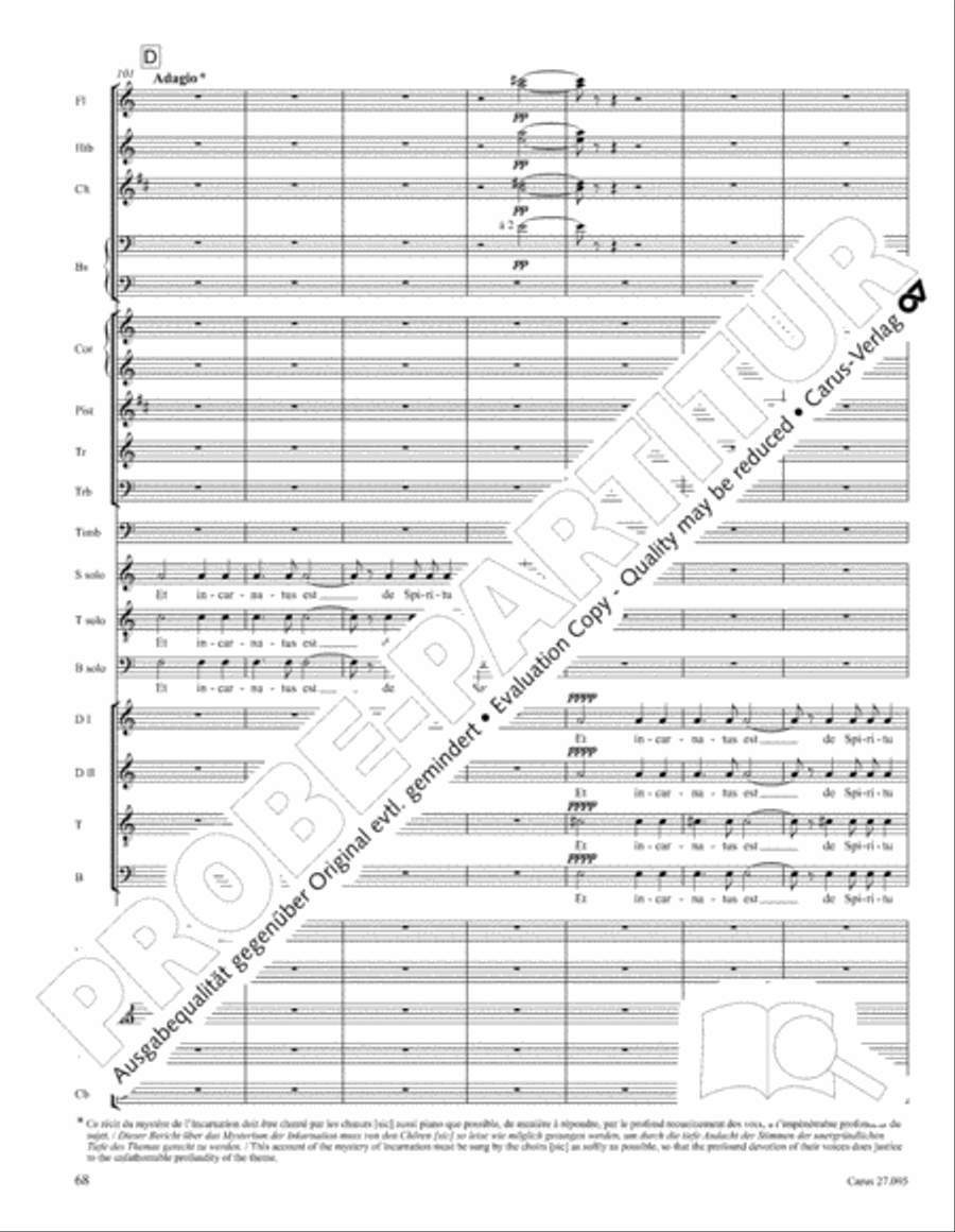Messe solennelle de sainte Cecile STB scores gallery preview page 81