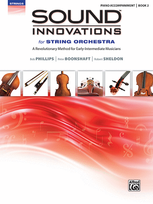Book cover for Sound Innovations for String Orchestra, Book 2