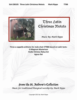 Three Latin Christmas Motets (StA C00105)