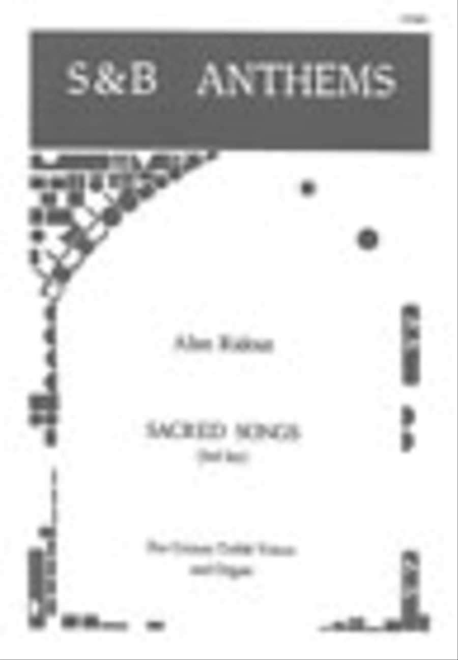 Sacred Songs: Set 3 Choir scores gallery preview page 1