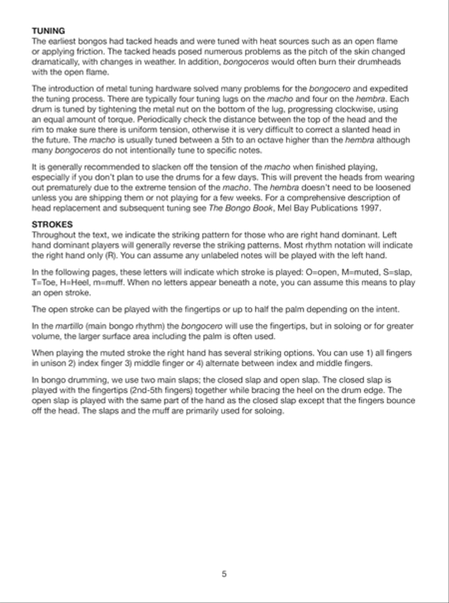 First Lessons Bongo Percussion scores gallery preview page 6