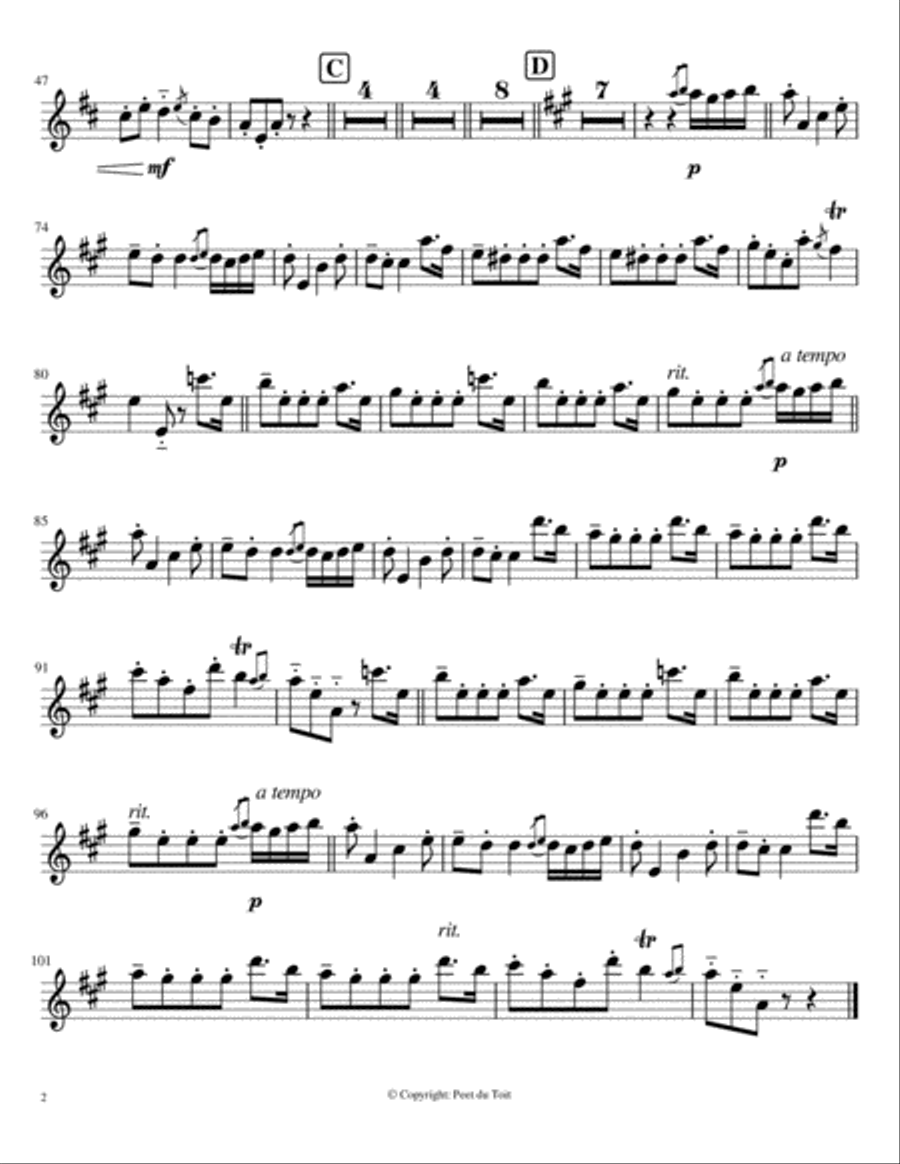 Menuett Von Boccherini Small Ensemble scores gallery preview page 5