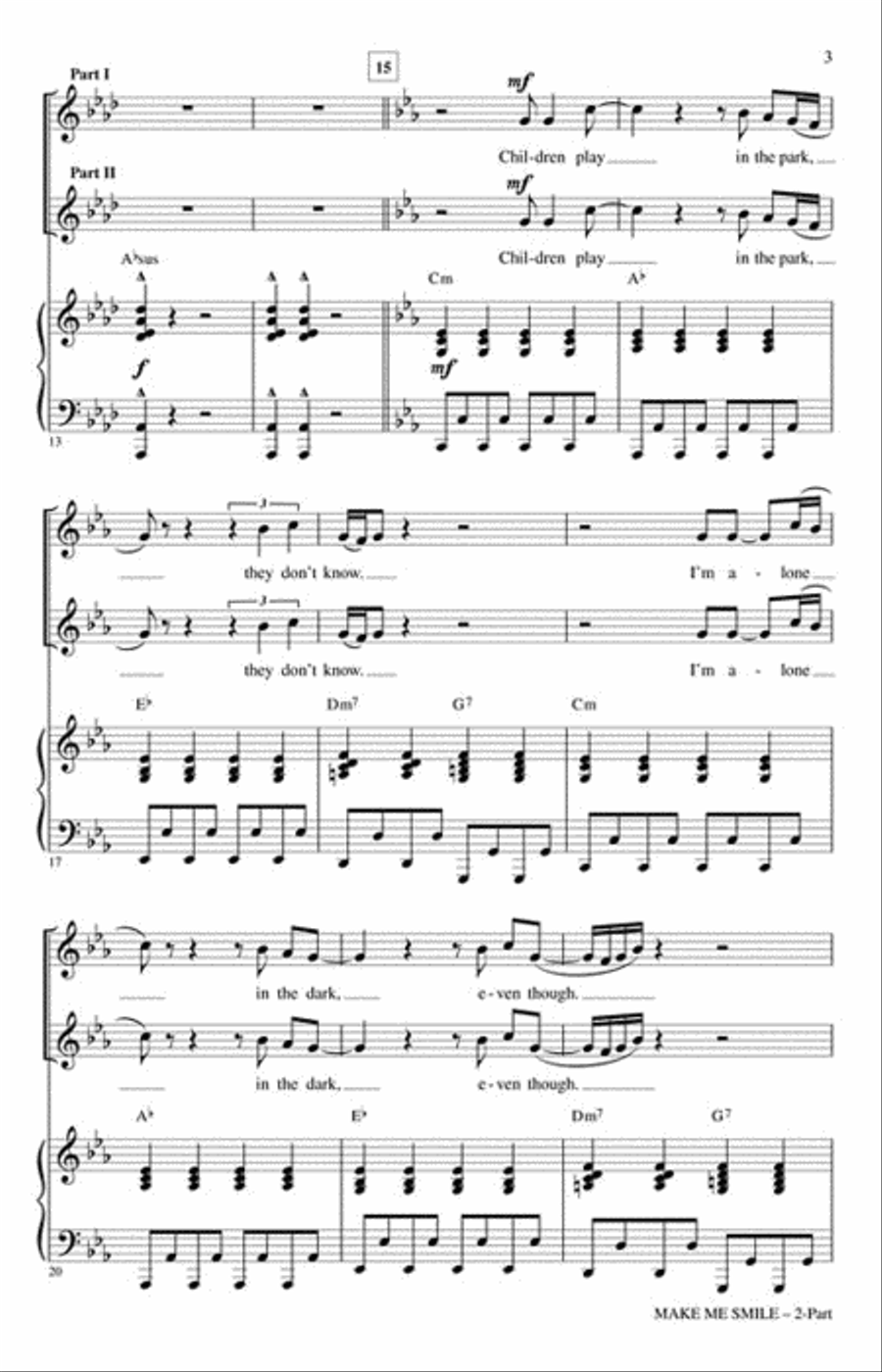 Make Me Smile Make Me Smile 2-Part scores gallery preview page 3
