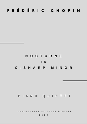 Nocturne No.20 in C Sharp minor - Piano Quintet (Full Score and Parts)