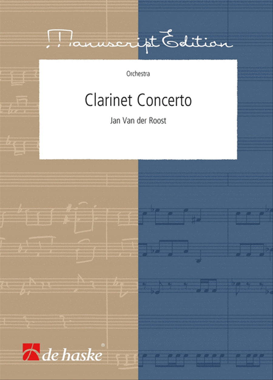 Clarinet Concerto Orchestra scores gallery preview page 1