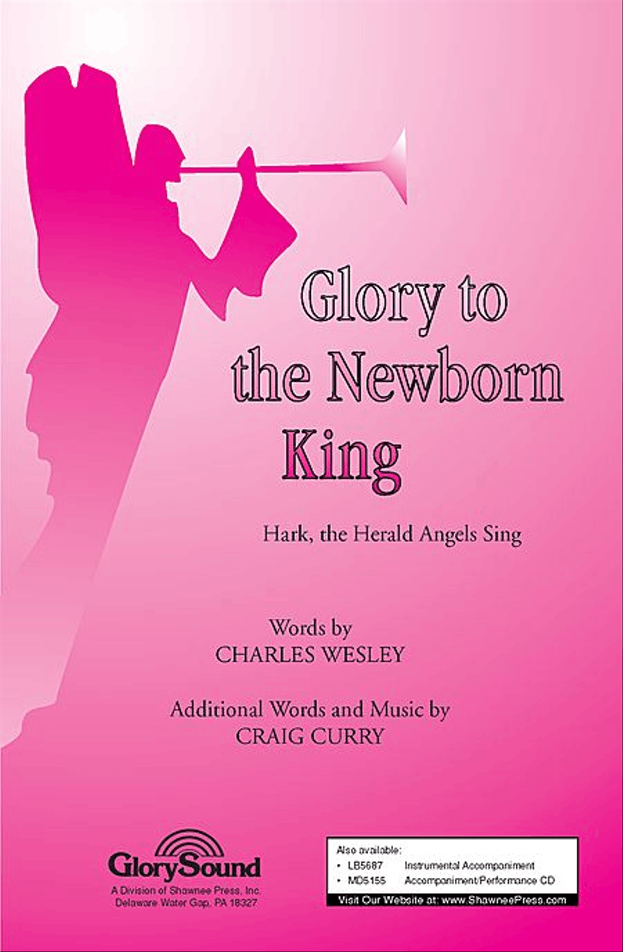 Glory to the Newborn King 4-Part scores gallery preview page 1
