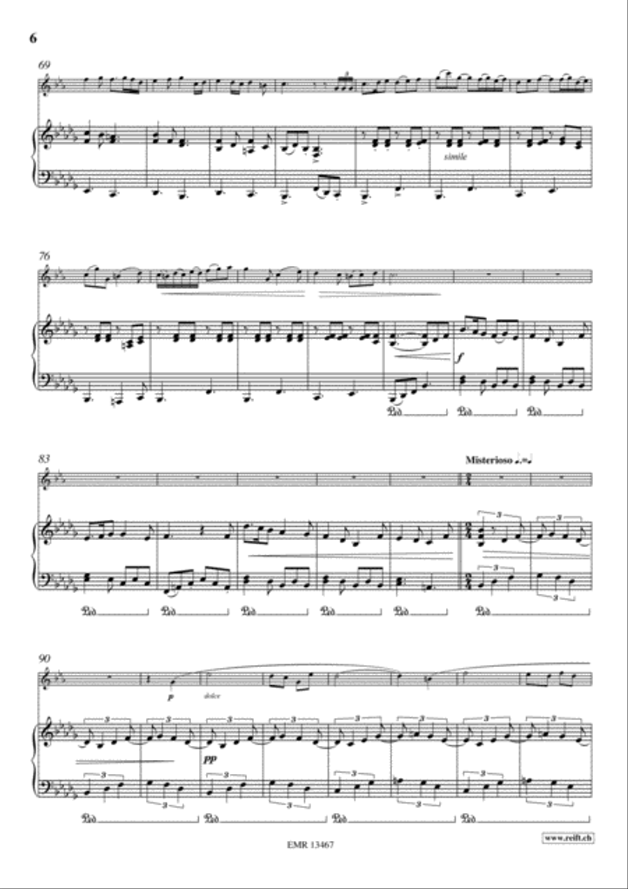 Spanish Concertino Clarinet Solo scores gallery preview page 6