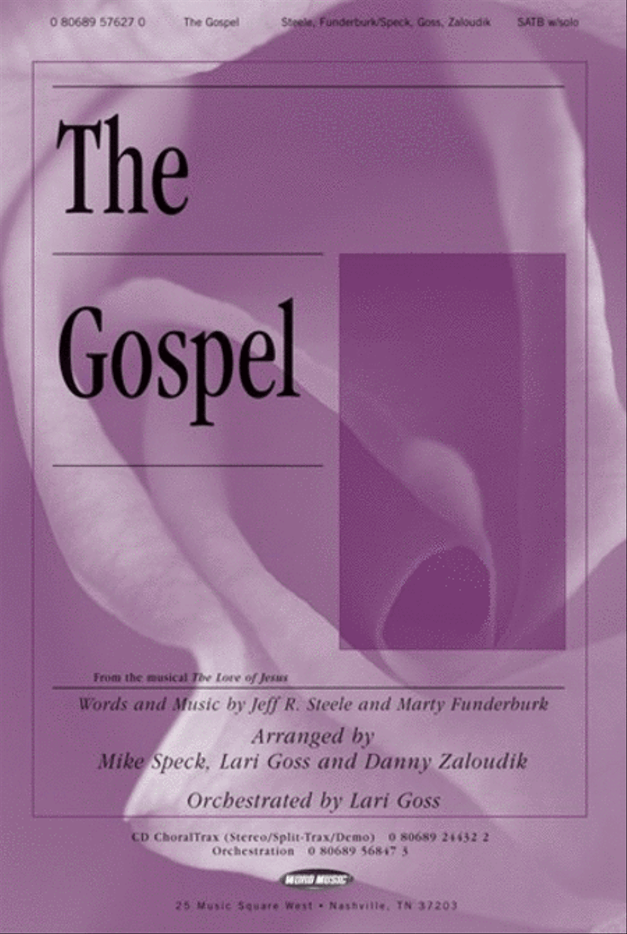 The Gospel - Anthem 4-Part scores gallery preview page 1