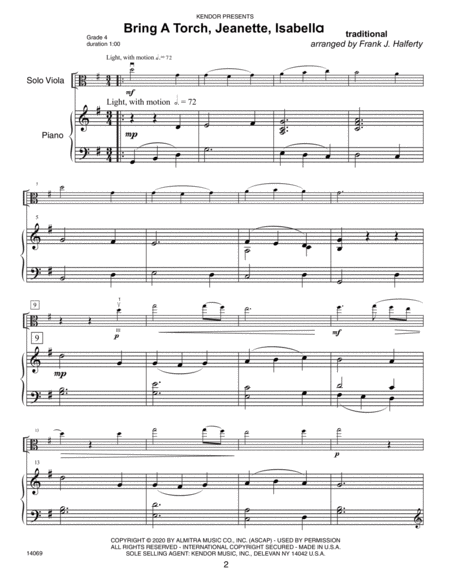Celebrating Christmas (14 Grade 4 Solos With Piano Accompaniment) - Viola