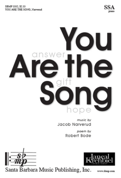 You Are the Song - SSA Octavo image number null