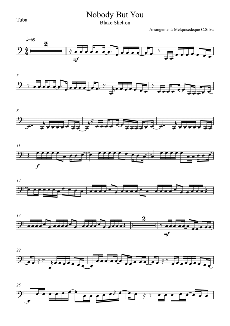 Nobody But Me Nobody But Me Small Ensemble scores gallery preview page 1