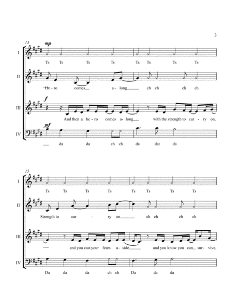Hero 4-Part scores gallery preview page 3