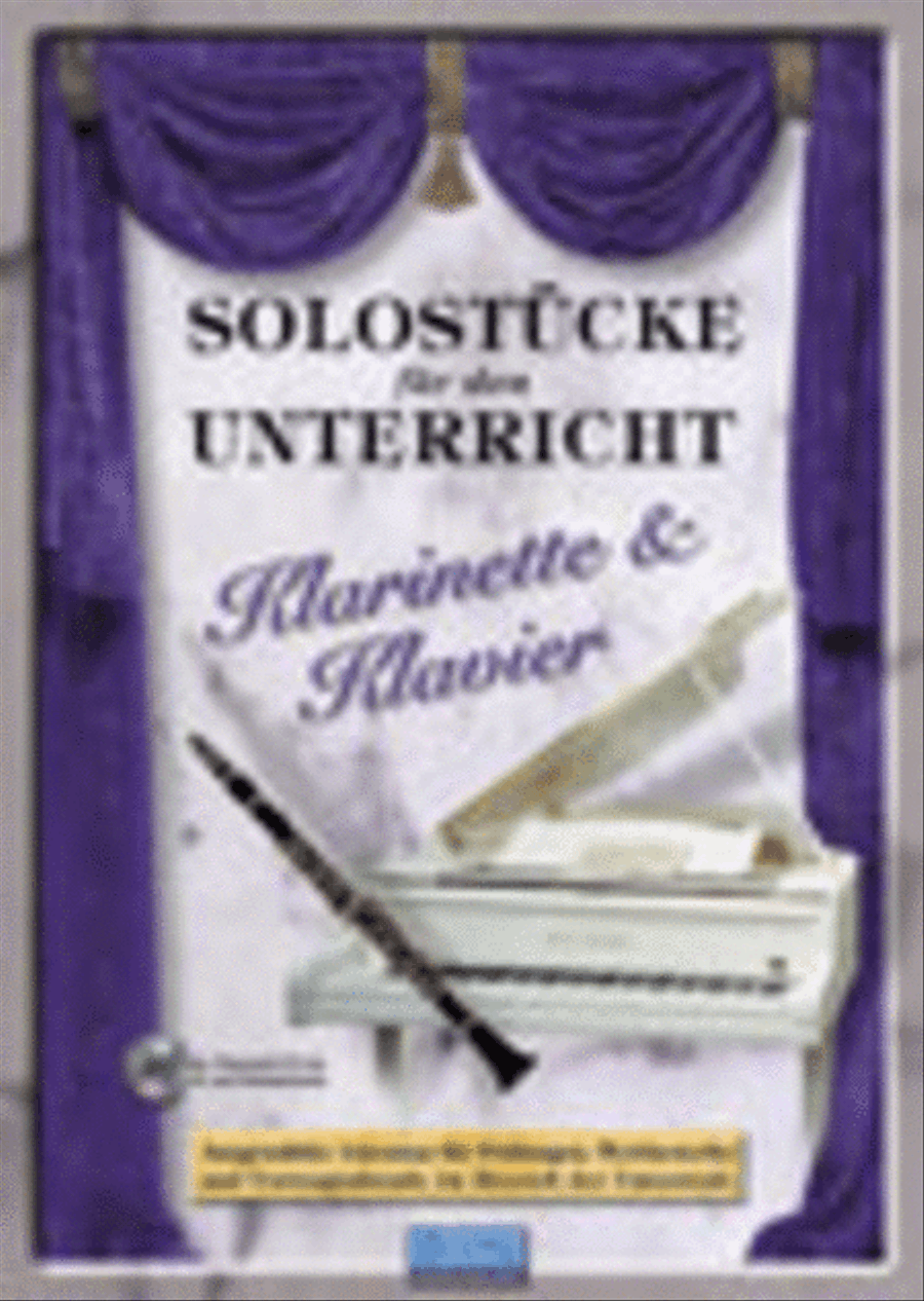 Solostücke für den Unterricht (Klarinette & Klav.) Clarinet Solo scores gallery preview page 1