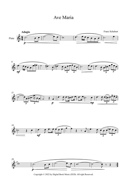 Ave Maria - Franz Schubert (Flute)