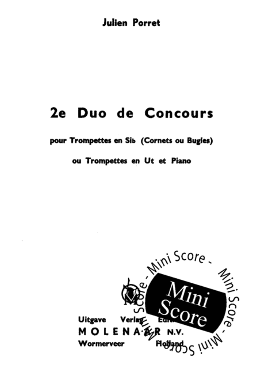 2e Duo de Concours Brass Duet scores gallery preview page 3