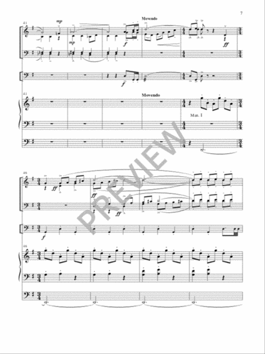 Gaudeamus! Trombone scores gallery preview page 8