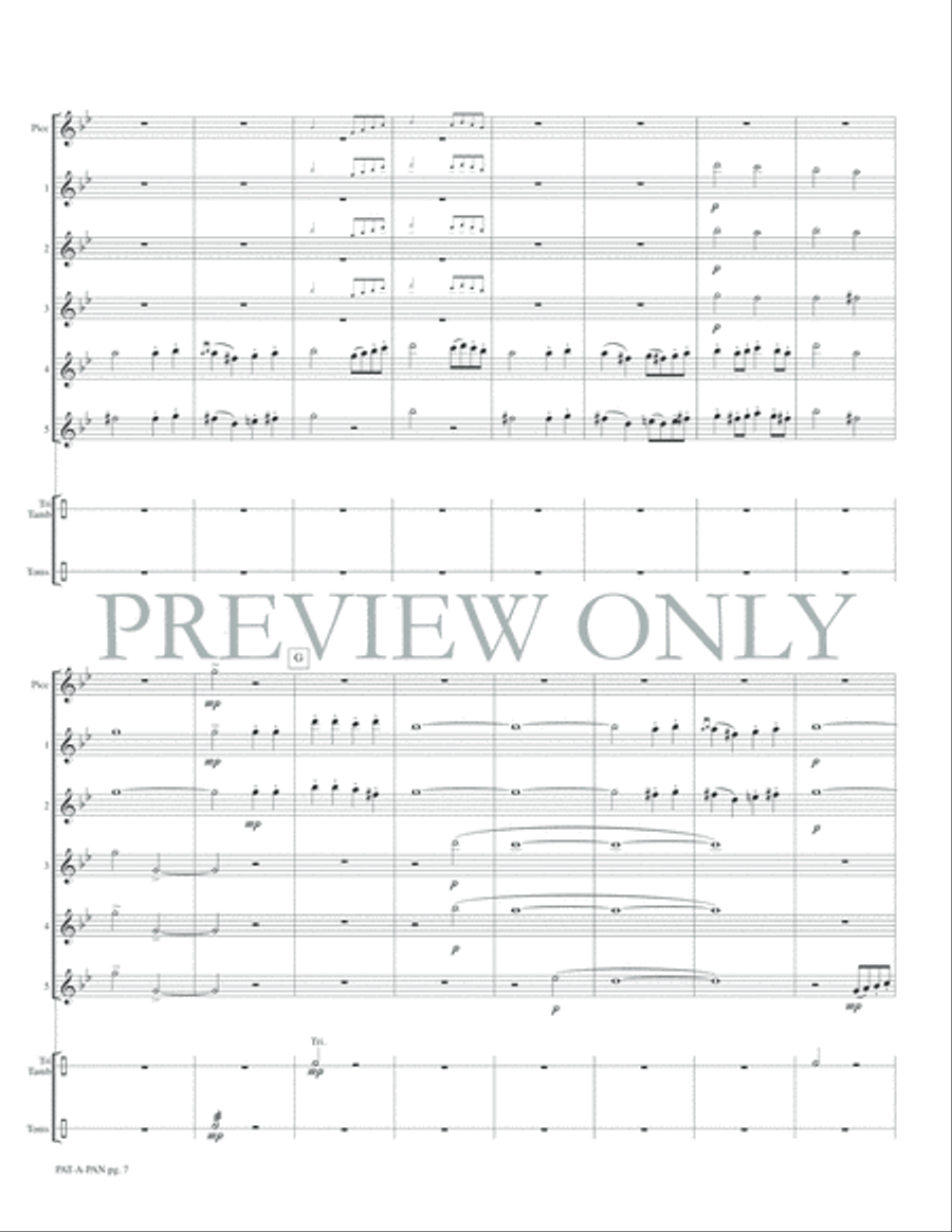 Pat-a-Pan Small Ensemble scores gallery preview page 9