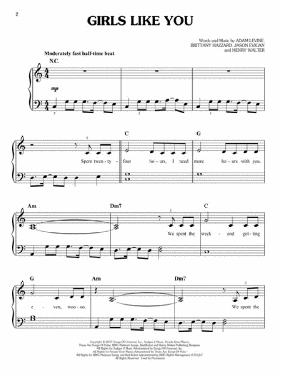 <br>Sheet music extract
